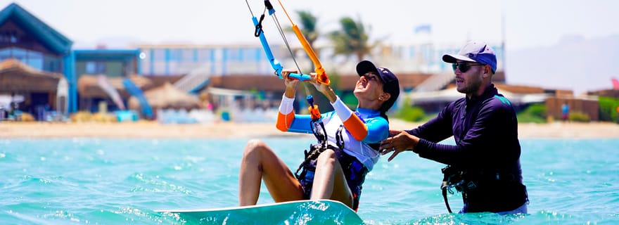 El Gouna : Cours de base de kitesurf de 6 heures