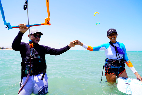 El Gouna: 6 timmars grundkurs i kitesurfing