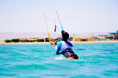 El Gouna : 2 heures d'initiation au kitesurfVisite avec prise en charge à l'extérieur d'Hurghada