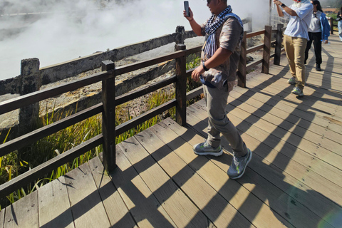 Från Yogyakarta: Dieng-platån &amp; gastronomitur &amp; transferFrån Yogyakarta: Dieng-platån &amp; gastronomi-tur &amp; transfer