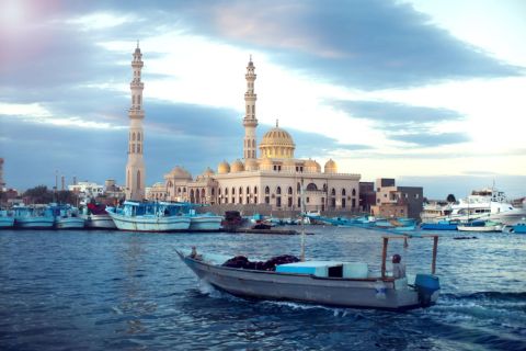 Hurghada: Tour privato della Nuova Marina con visita alla Moschea di Hurghada