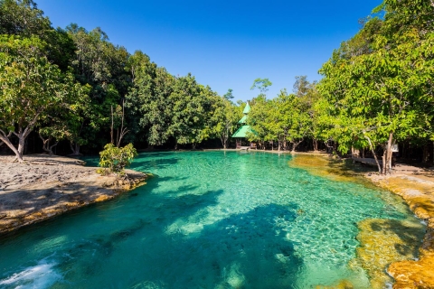 Krabi: Yoga, VTT, piscine émeraude et excursion d'une journée au Blue Lagoon
