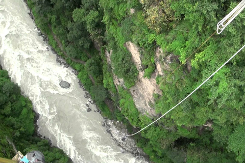 De Katmandou: saut à l'élastique sur la rivière Bhotekosi et transfert