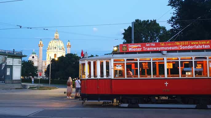 viena tour guiado en tranvía turístico