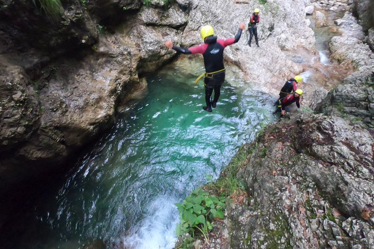 Bovec : canyoning dans le parc national du Triglav