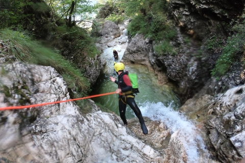Bovec : canyoning dans le parc national du Triglav