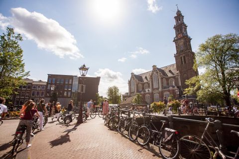 Ámsterdam: tour privado en bicicleta con guía local