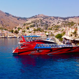 Rhodes: High-Speed Boat Cruise to Symi Island