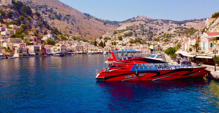 Rhodes High Speed Boat Cruise to Symi Island GetYourGuide