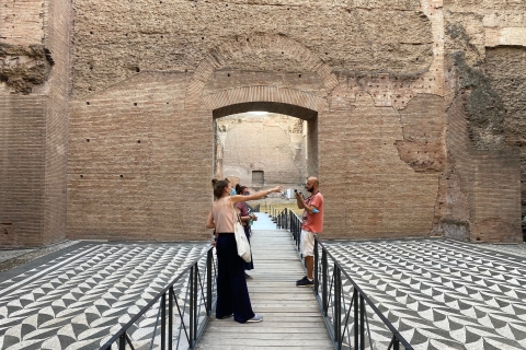 Rome: Caracalla-baden & Circus Maximus - privé of gedeeldRondleiding met kleine groepen in het Duits