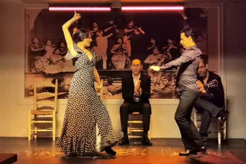 Sevilla: espectáculo de flamenco y experiencia gastronómica