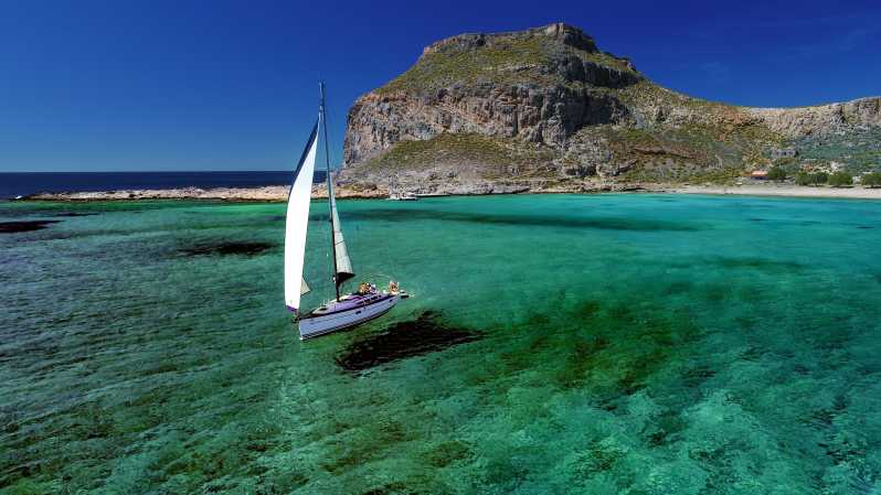 From Kissamos: Balos Gramvousa Sailing Cruise with Lunch