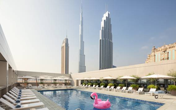 Dubai: Rove Hotel 3/5 Nächte mit Burj Khalifa & Aquarium