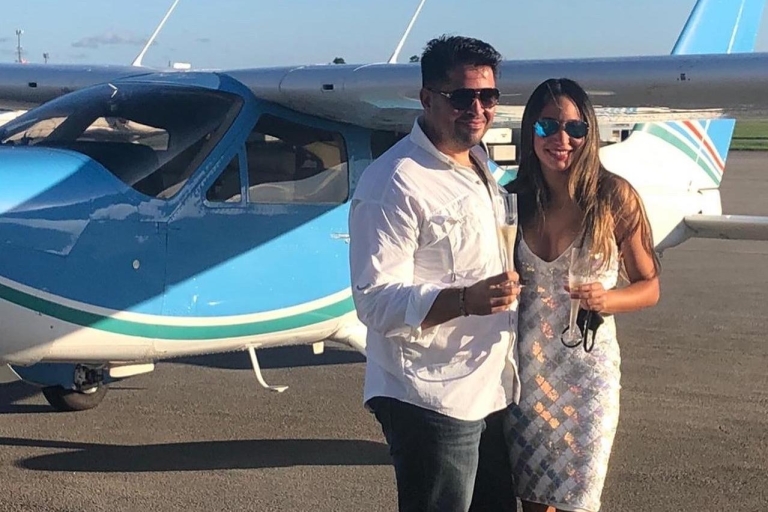 Miami: Romantische Privatflugzeugtour mit Champagner