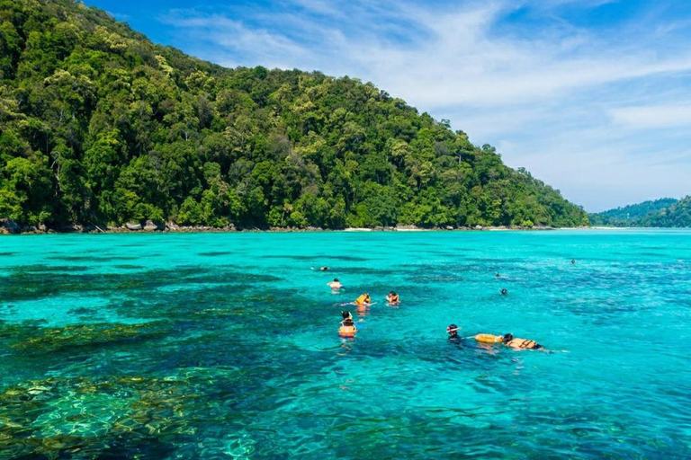 Phuket ou Khao Lak : Excursion d'une journée aux îles Surin et au village Moken