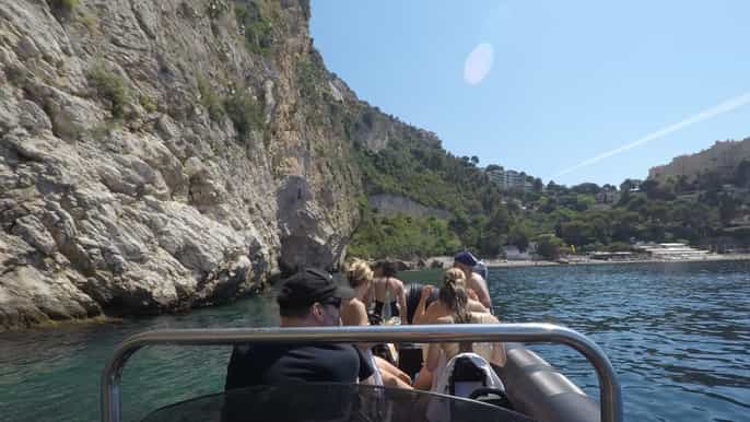 nice coastline boat cruise to monaco