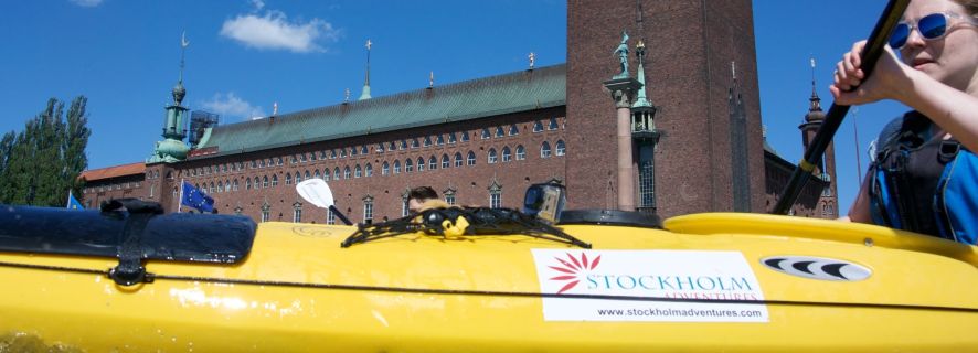 Stockholm: zelfgeleide kajakavontuur