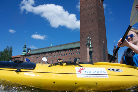 Stockholm : Aventure autoguidée en kayakKayak double : 2 heures