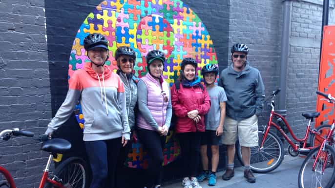 launceston food and beer scenic cycling tour