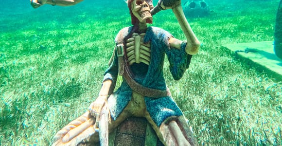 Nassau: Sunken Sculpture Snorkel at Pearl Island with Lunch