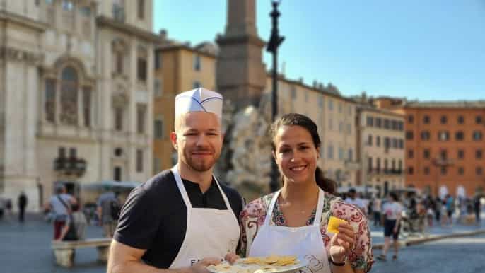 roma clase de cocina de ravioles y albóndigas