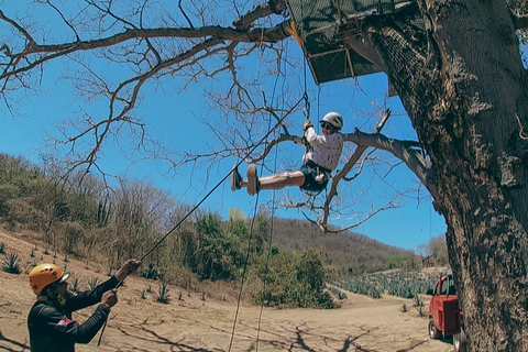 MAZATLAN: ZIP-LINE VID HUANACOA, TEQUILA-TUR OCH TESTNING