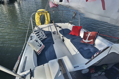 Orlando: viagem privada de barco ao pôr do sol no lago Fairview