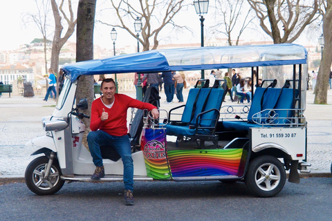 Visite d'une demi-journée à Lisbonne en Tuk Tuk