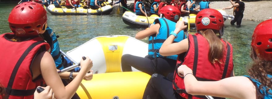 Zagorochoria : Rafting à Voidomati Vikos - Aoos UNESCO Geopark : Épire