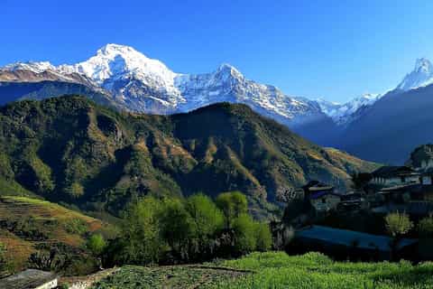 from pokhara 3day dhampussarangkot trek