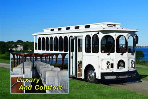 Newport: Gilded Age Trolley Tour & Optional Breakers Entry