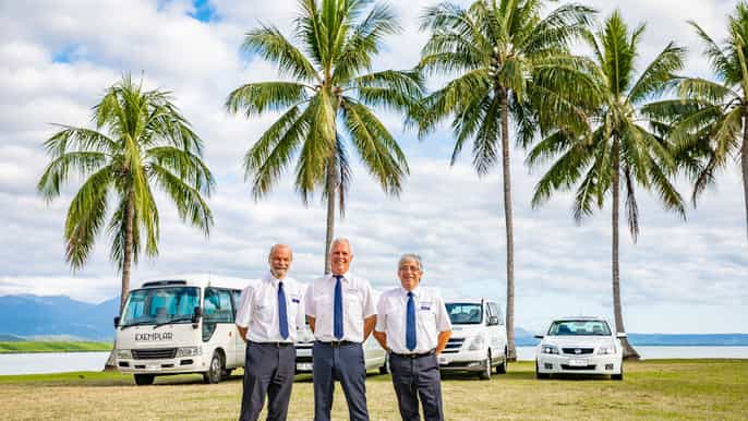 cairns shared airport transfer to/from city and beaches