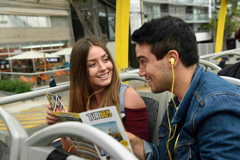 Lima: Hop-On Hop-Off Tourist Bus with 11 stops and 4 routes Lima: Hop-On Hop-Off Tourist Bus plus 11 stops and 4 routes