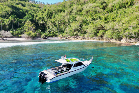 From Bali: Nusa Penida Private Snorkeling Tour with Lunch Shared Boat Trip with Meeting Point at Sanur