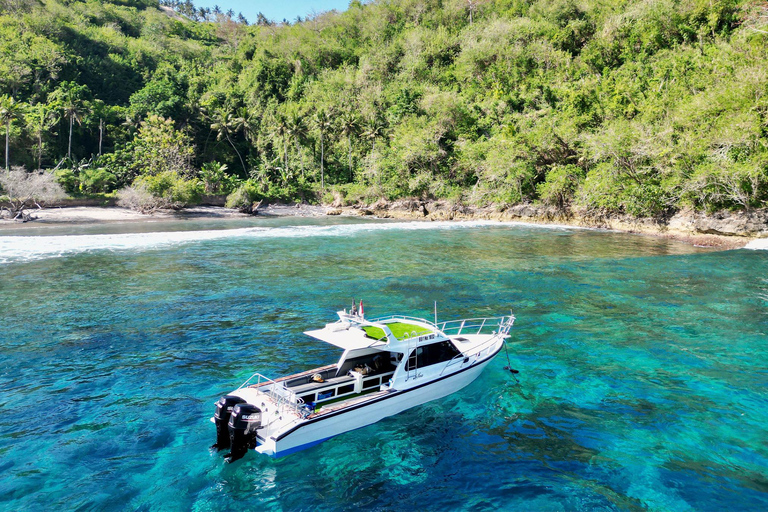 From Bali: Nusa Penida Private Snorkeling Tour with Lunch Shared Boat Trip with Meeting Point at Sanur