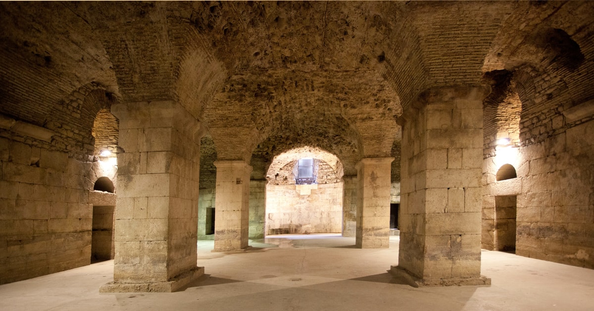 Split: Entry Ticket to the Cellars of Diocletian's Palace | GetYourGuide