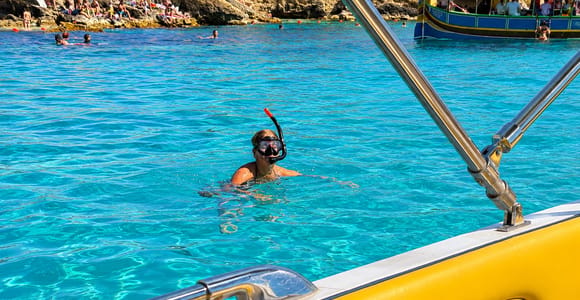 Comino Speedboat Tour: Blue Lagoon, Crystal Lagoon & Caves
