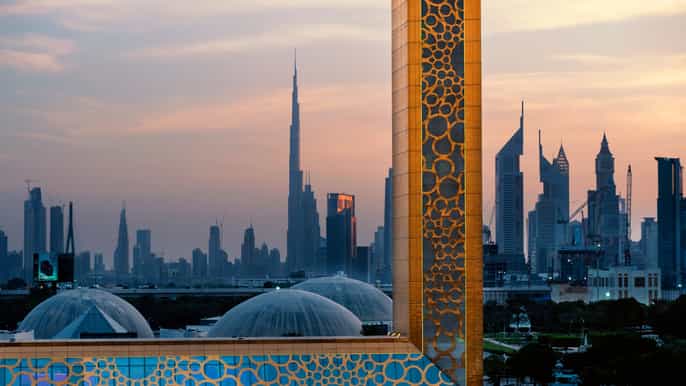 dubai halvdagsomvisning i sentrum og dubai framebilletter