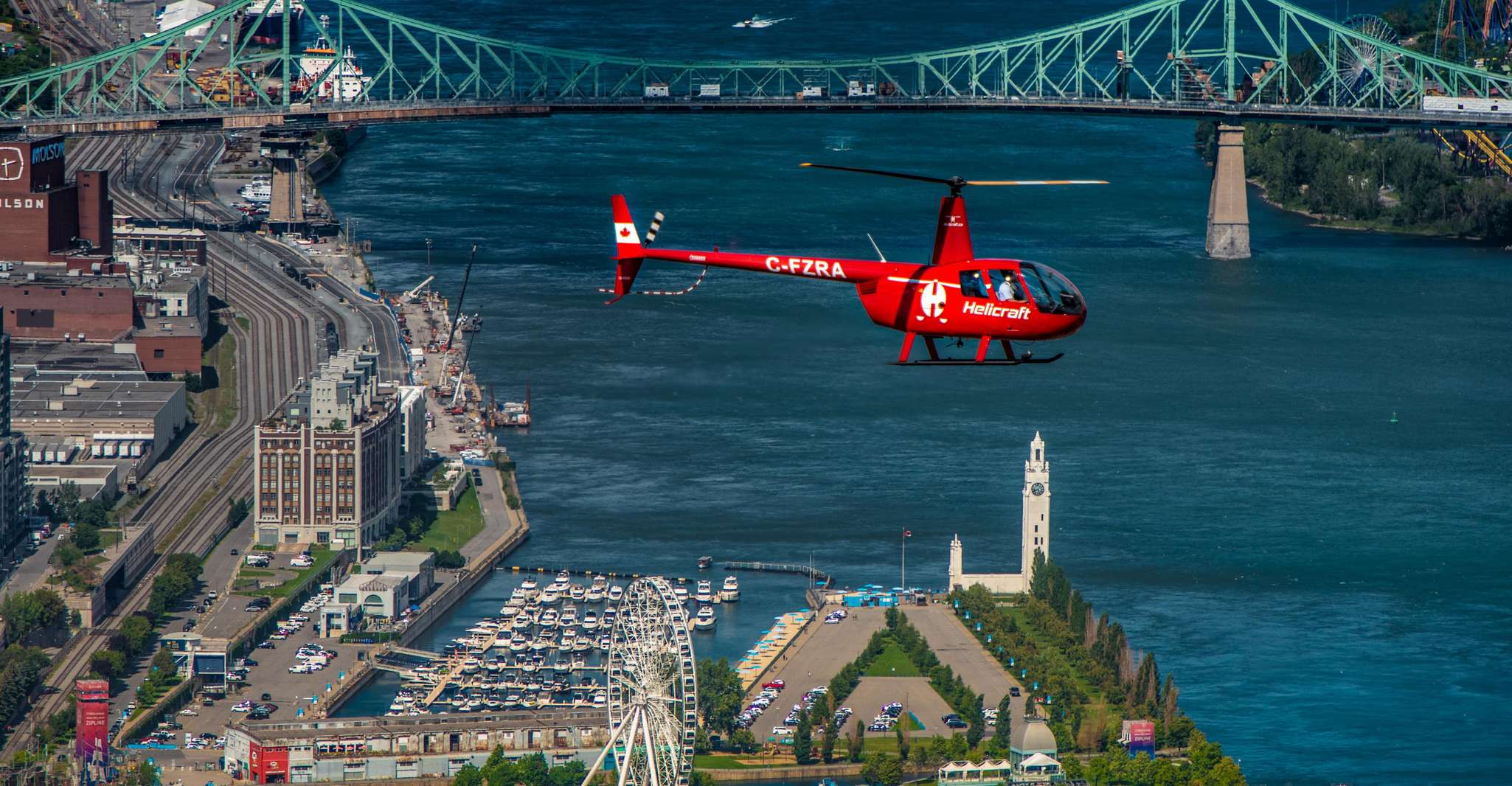 Montreal: Guided Helicopter Tour photo 9