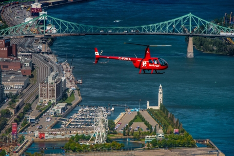 Montreal: Geführte Hubschrauber-TourMontreal: Rundflug über die Stadt