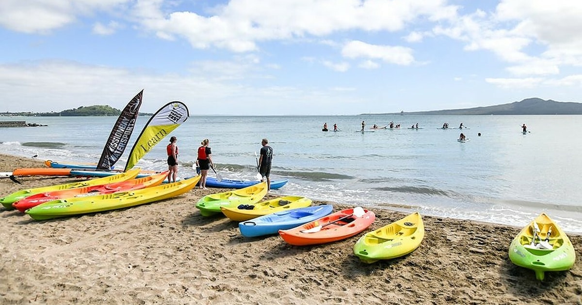 Auckland Mission Bay Kayak Rental GetYourGuide