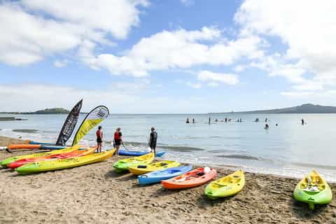 Auckland: Mission Bay Kayak Rental