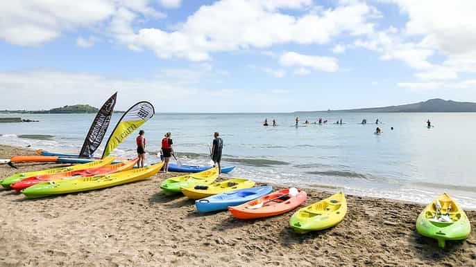 auckland mission bay kayak rental