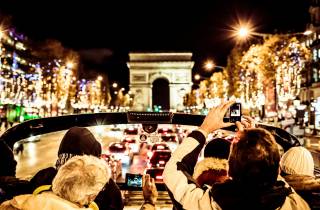 Paris: Open-Top-Bustour zur Weihnachtsbeleuchtung