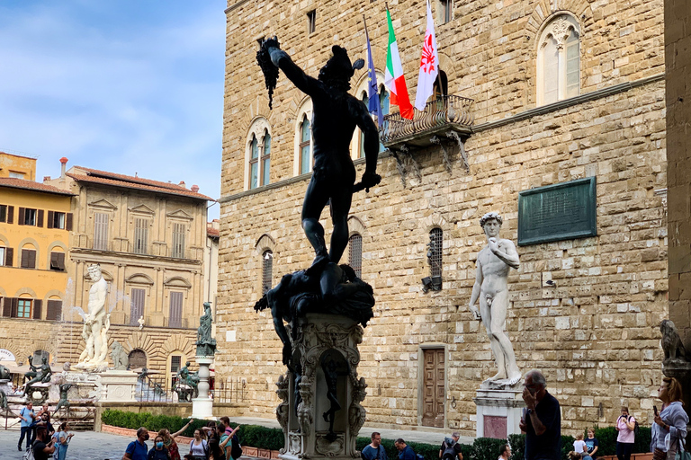 Florence: E-Bike Tour with Michelangelo SquareSemi Private E-Bike Tour