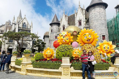 Danang: Gouden Brug - Ba Na Hills - Kleine groepHele dag - Buffet