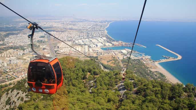 antalya city tour with 3 waterfalls and old town