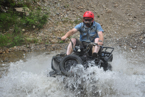 Alanya: Quad-Bike Excursion in Forest with Hotel Pickup Double Participant