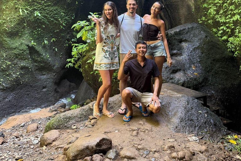 Ubud: Private Half-Day Tour Rice Terrace, Temple & Waterfall Private Ubud Half-Day Tour (Without Entrance Ticket)