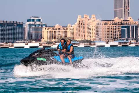 Dubai: Ørkensafari med kameltur og jetski